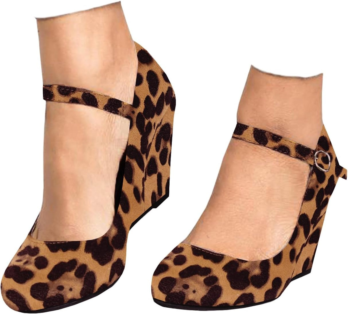 Women's Mary Jane Wedge Pumps Closed Toe — view 1