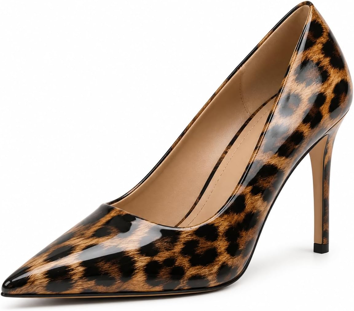 Women's Slip On Pointed Stiletto Pumps 3 In — view 2