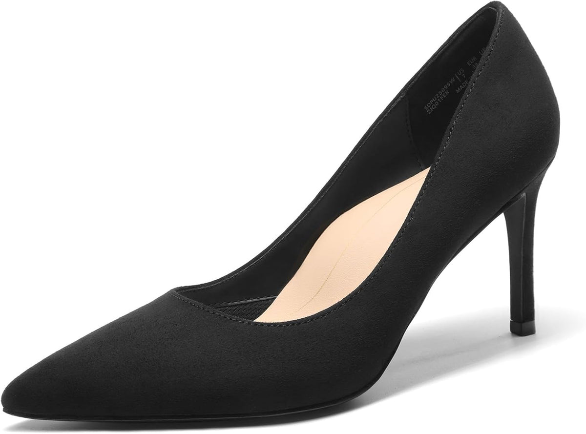 Women's Pointed Toe Stiletto Pumps 3 Inch — view 3