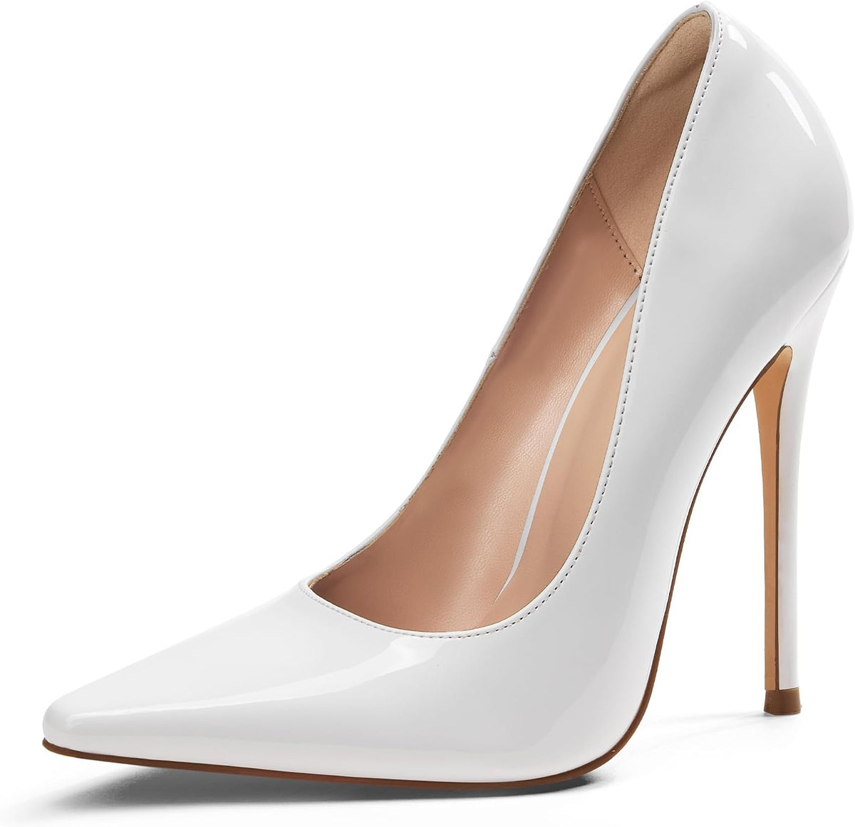 Women's Pointed Toe Stiletto Pumps 4.7 Inch — view 12