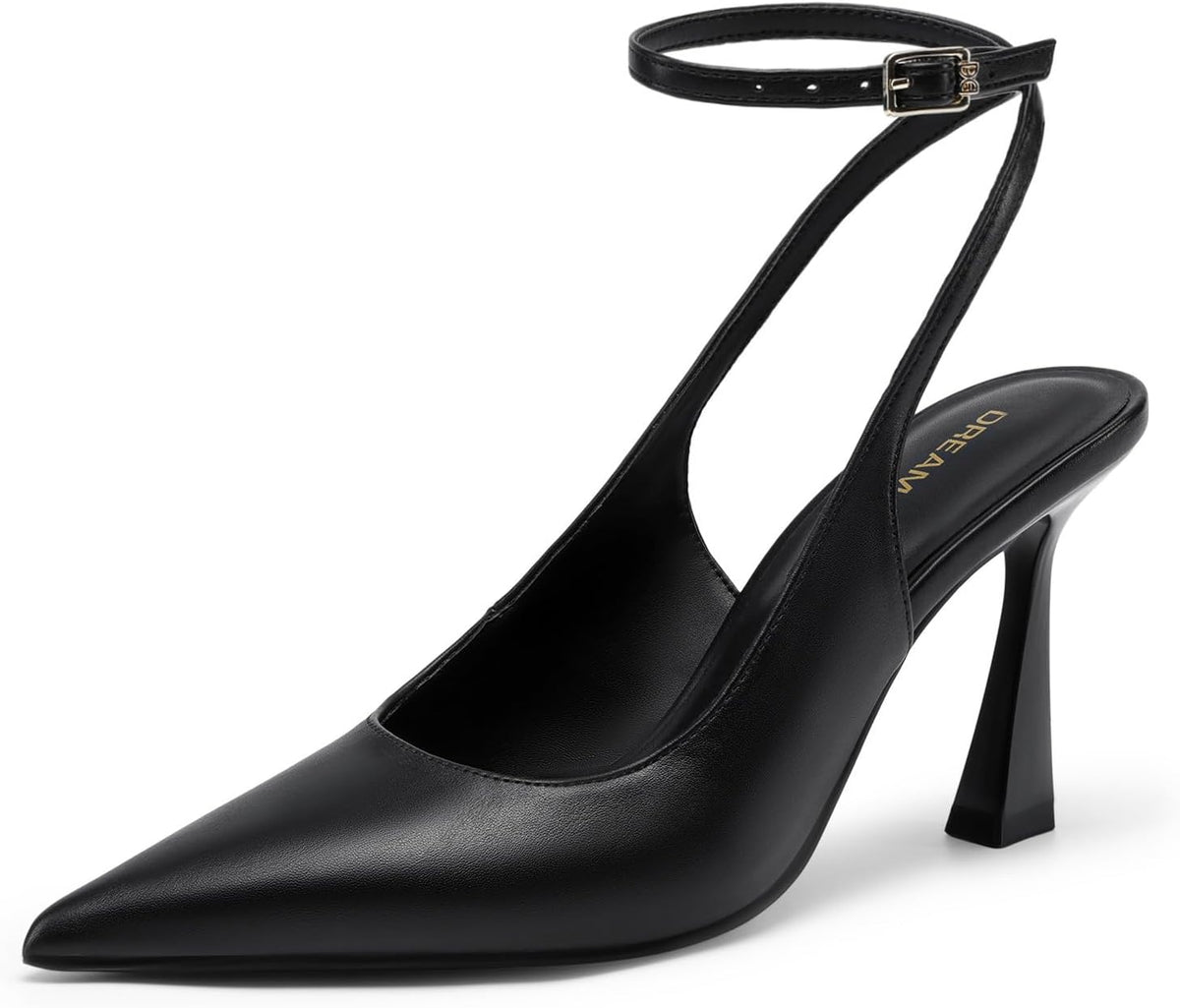 Women's Slingback Pointed Toe Pumps High — view 2