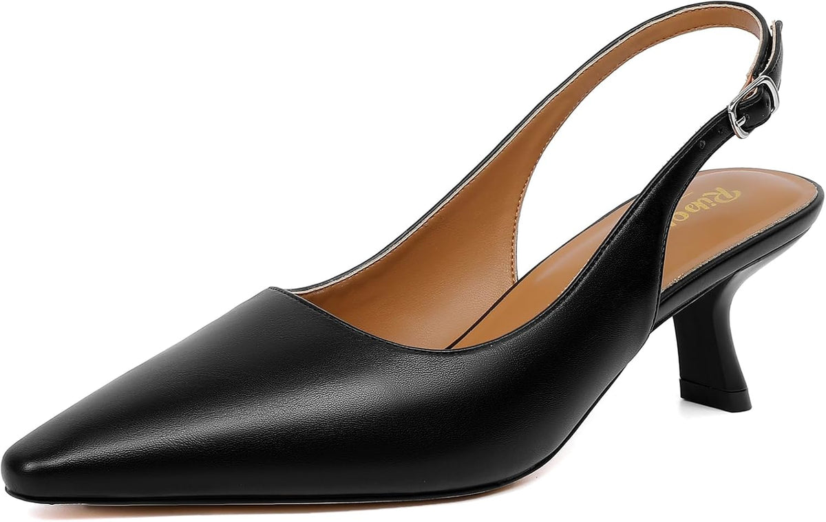 Women's Slingback Pointed Toe High Heel — view 16