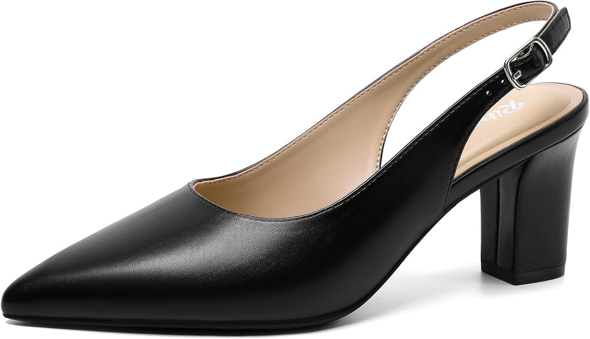 Women's Slingback Pointed Toe High Heel — view 1