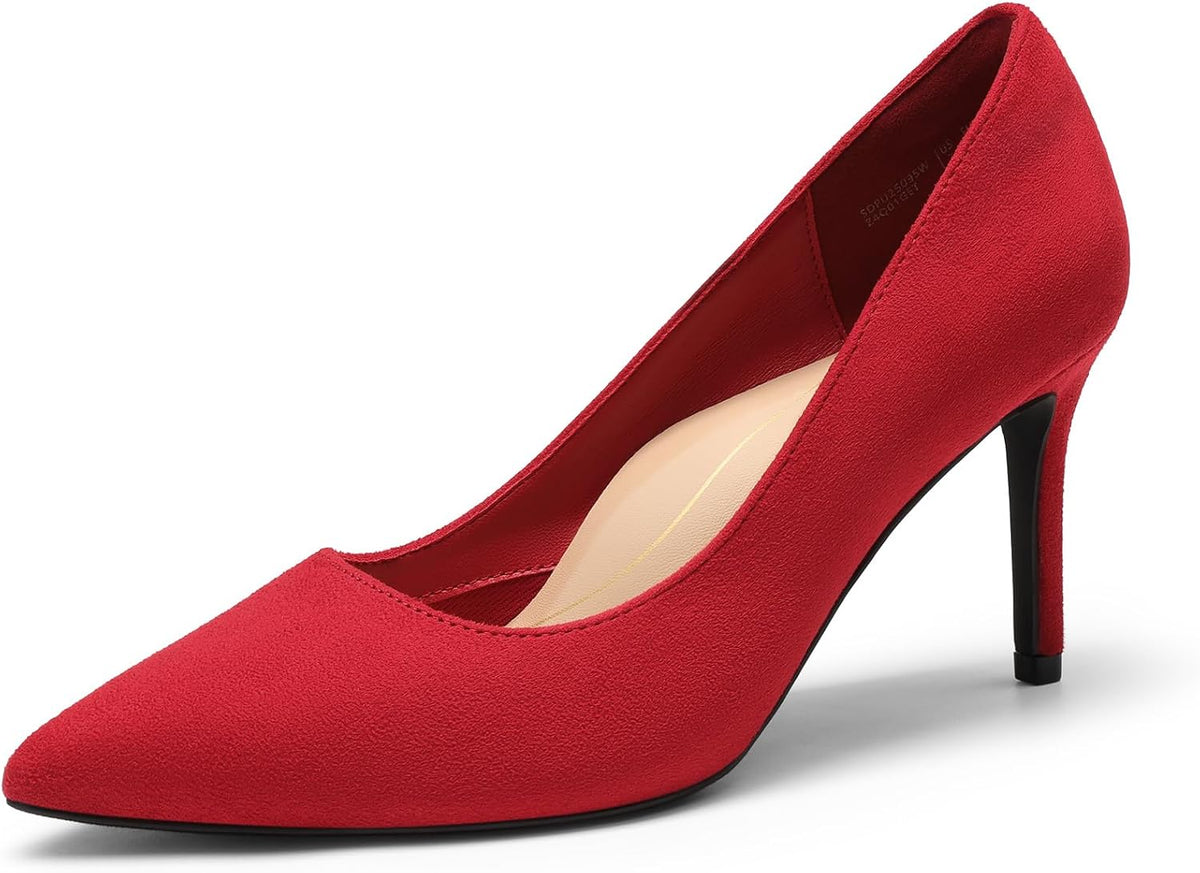 Women's Pointed Toe Stiletto Pumps 3 Inch — view 6